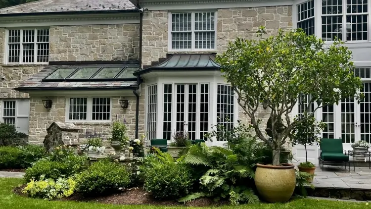 Landscaping in Hunting Valley designed and maintained by Carmel Landscapes